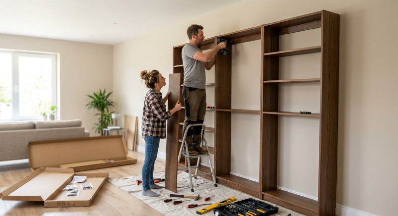 Bookcase Construction in Frederick, MD