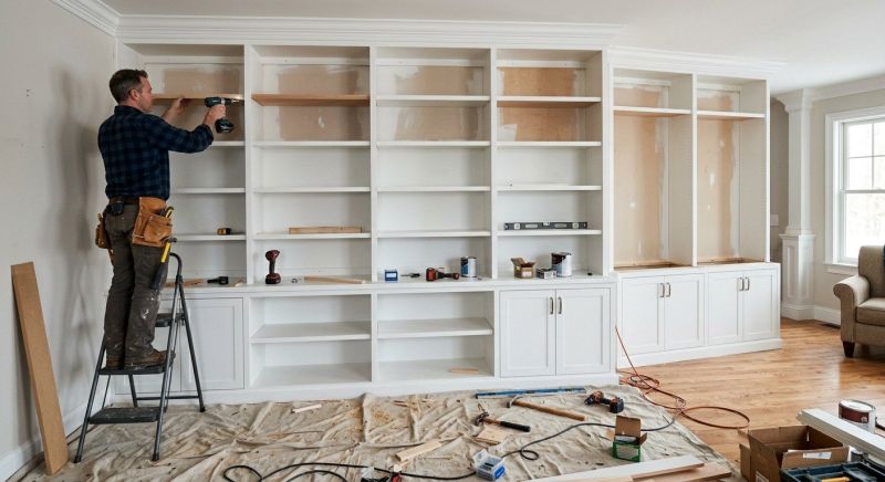 Bookshelves Installation in Fairfax, VA