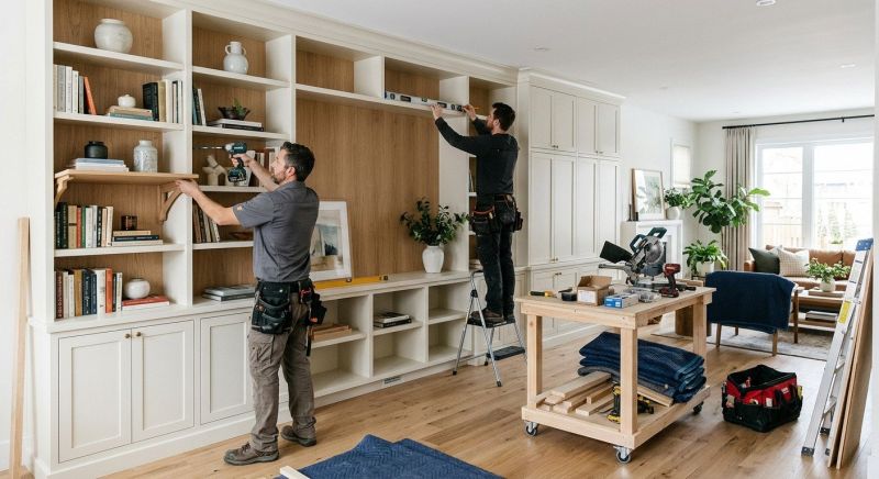 Built In Shelving Service in Annapolis, MD