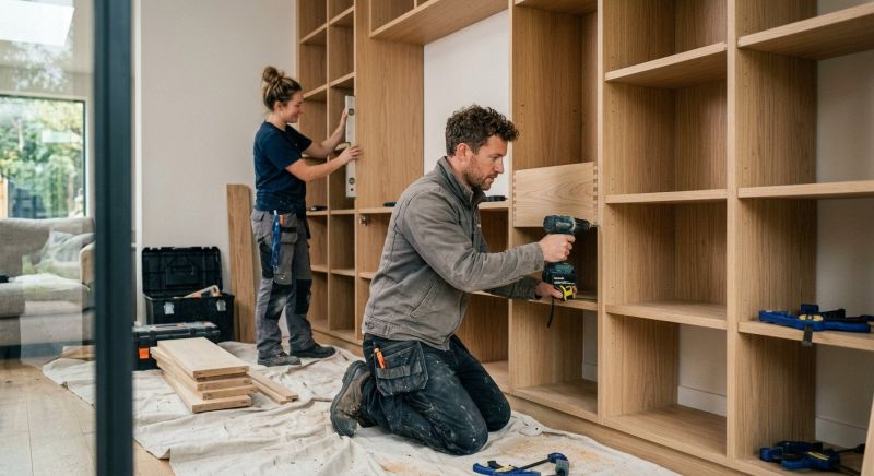 Built In Shelving Service in Woodbridge, VA
