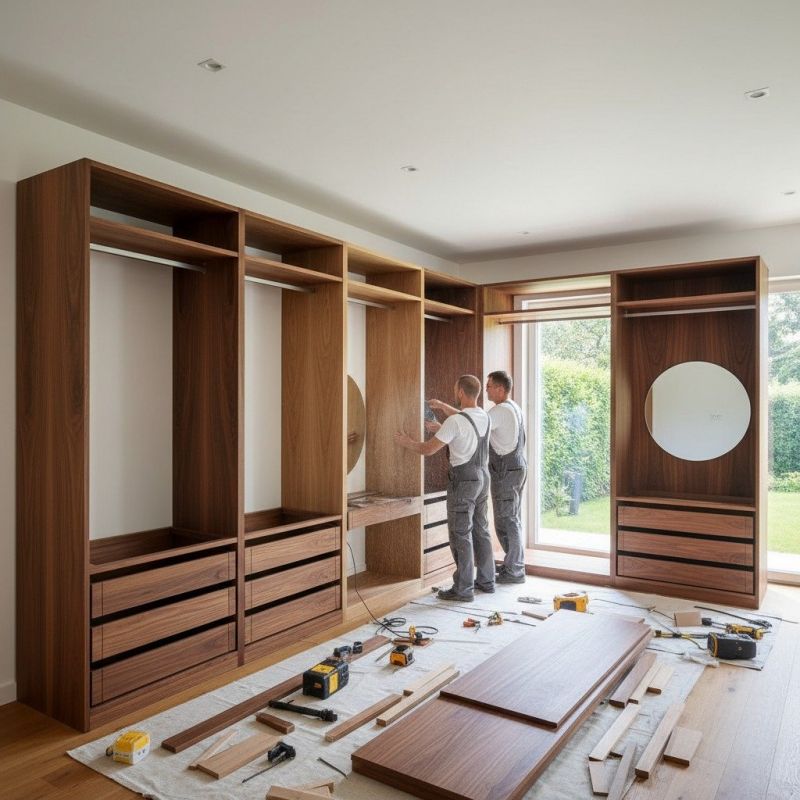 Built In Wardrobe Installation in Durham, NC