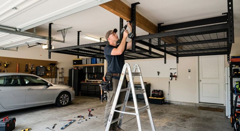 Ceiling Rack Installation in Prince Georges County, MD