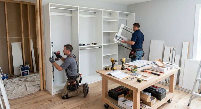 Closet Cabinet Installation in Annapolis, MD