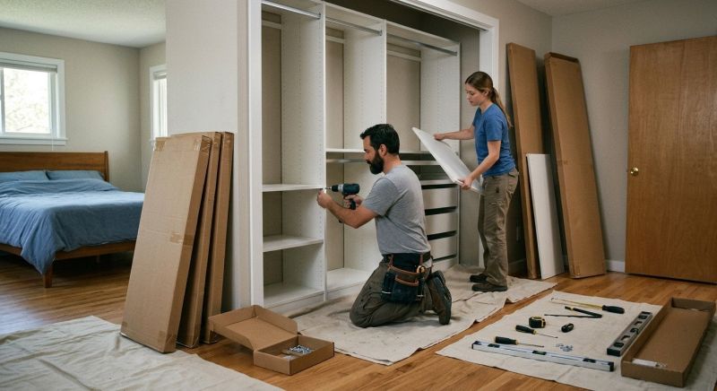 Closet Installation in Winston Salem, NC