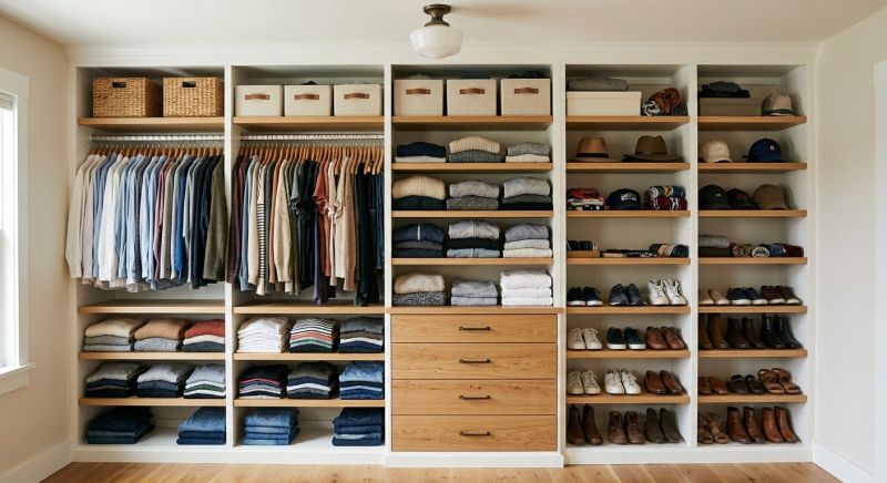 Closet Shelving Installation in Frederick, MD