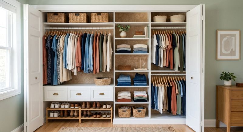 Closet Shelving Installation in Annapolis, MD