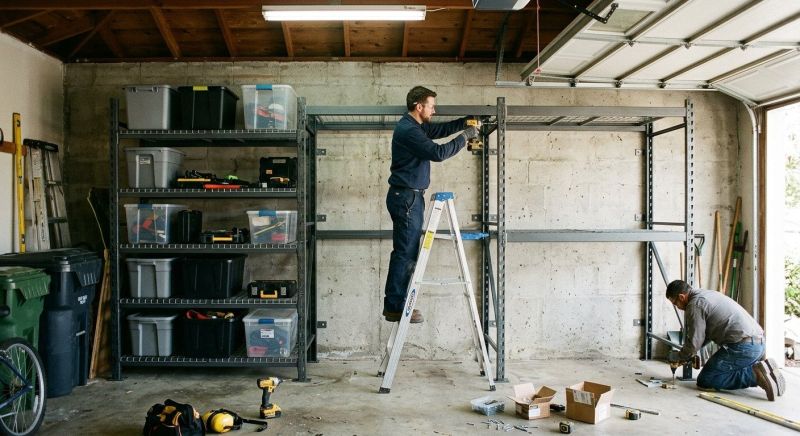 Garage Shelves Installation in Frederick, MD