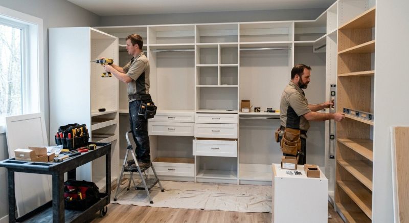 Mudroom Closet Installation in Alexandria, VA