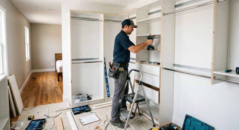 New Closet Intallation in Frederick, MD