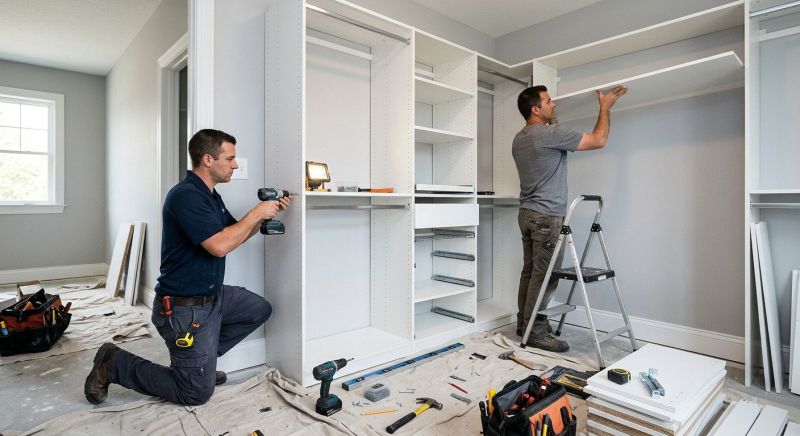 New Closet Intallation in Frederick, MD