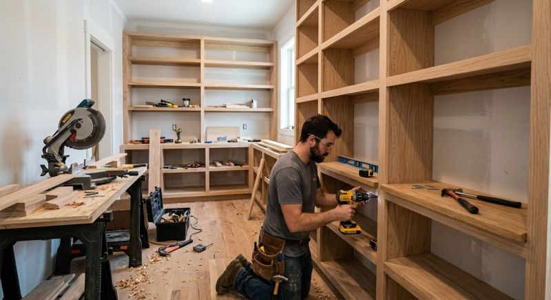 Pantry Construction in Alexandria, VA