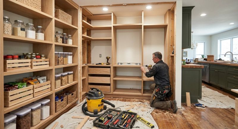 Pantry Installation in Winston Salem, NC