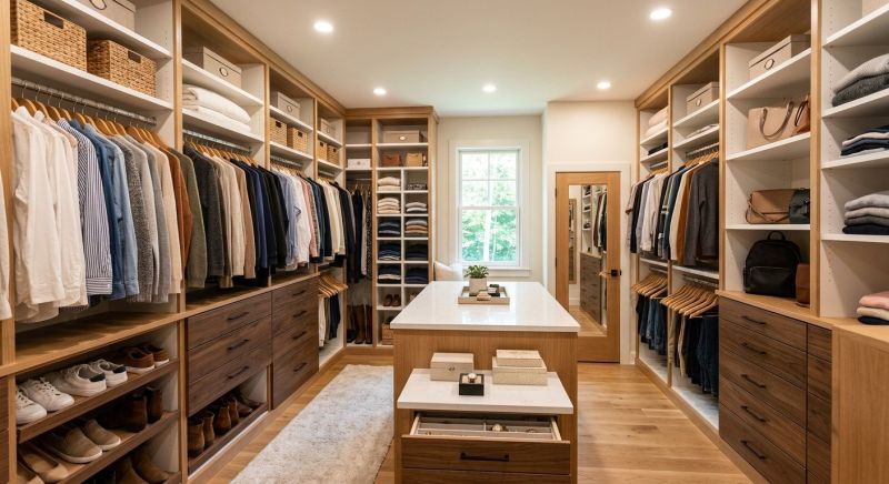 Walk In Closet Installation in Annapolis, MD