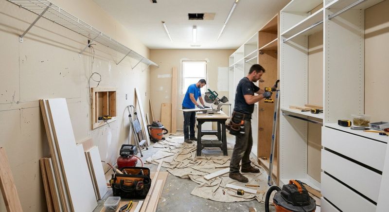 Walk In Closet Remodeling in Annapolis, MD