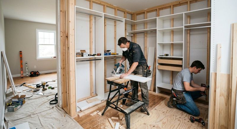 Wardrobe Construction in Greensboro, NC