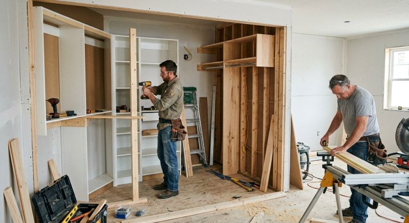 Wardrobe Construction in Greensboro, NC