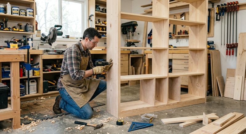 Handcrafted Bookcase Service