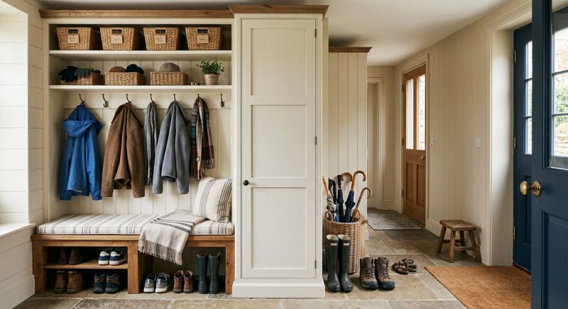 Mudroom Closet Installation in Frederick, MD